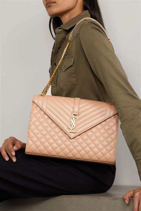 ysl large envelope bag|ysl shoulder bag beige.